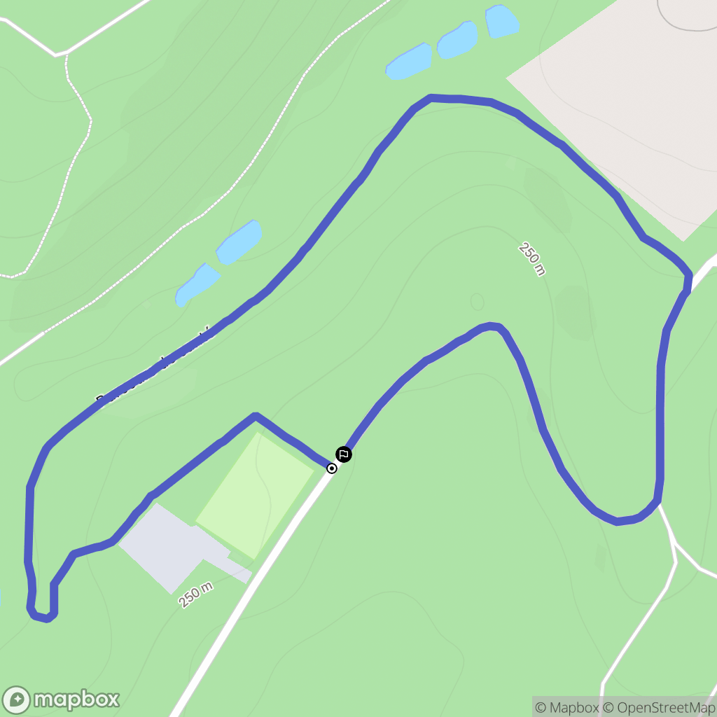 Gernelle : carte du parcours de randonnée - France