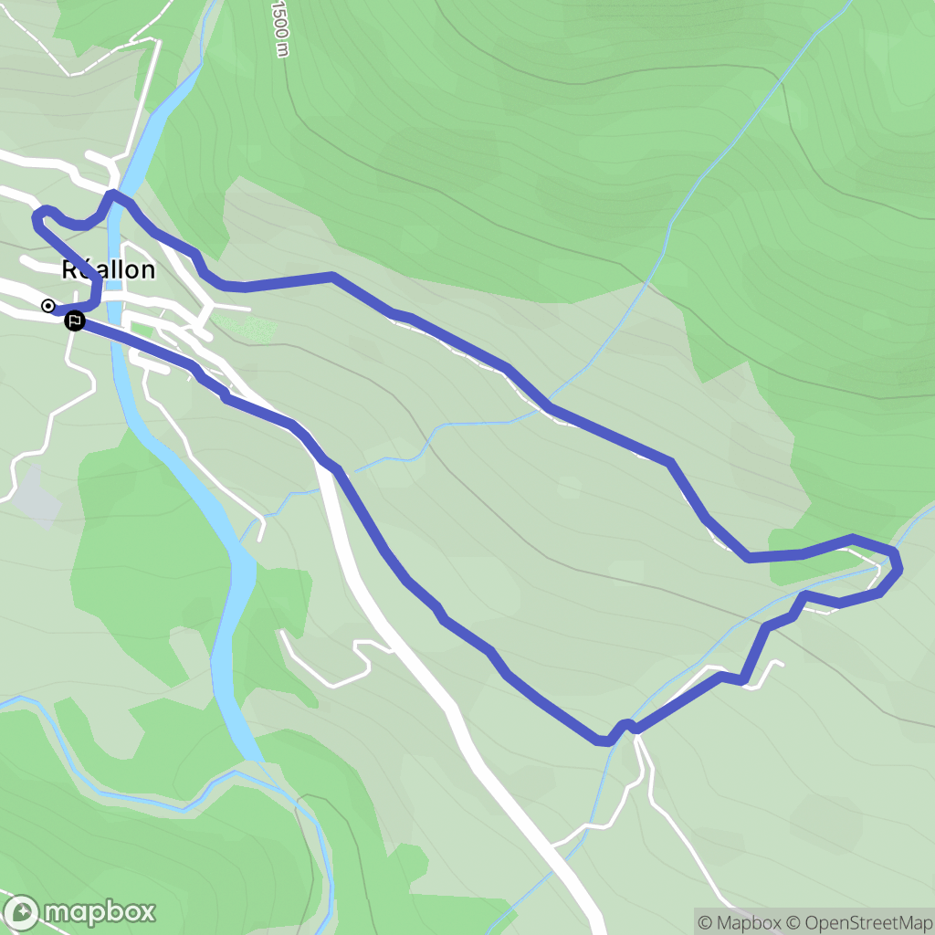 Réallon: routekaart voor buitenactiviteiten - France