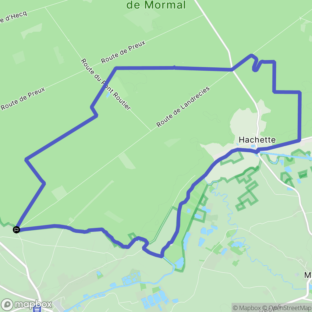 Locquignol : carte du parcours de randonnée - France