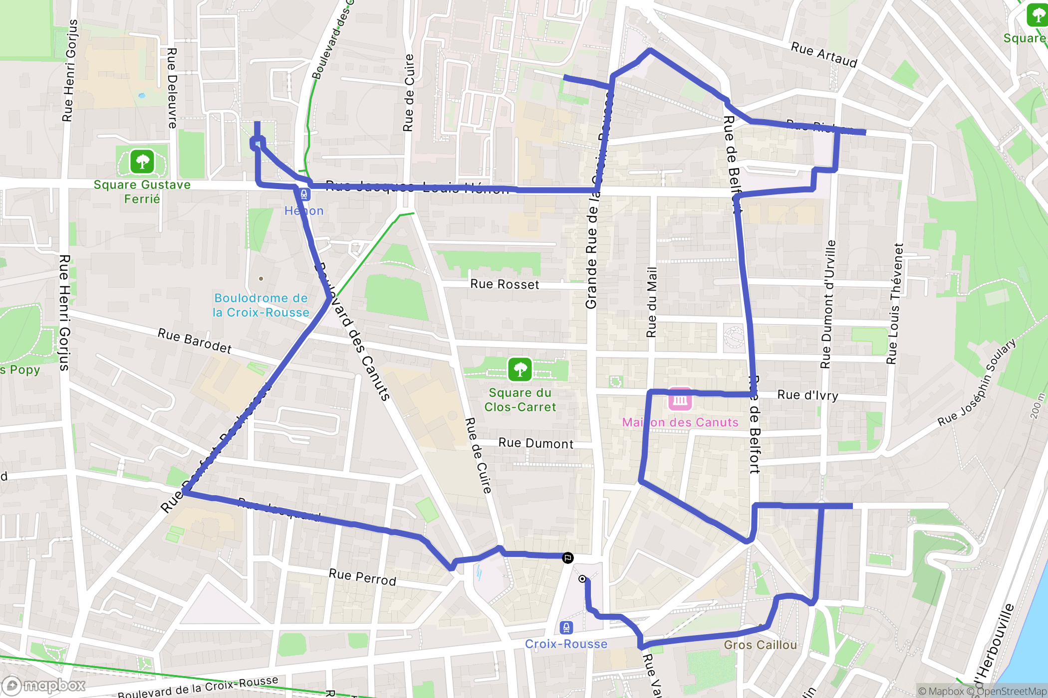 Lyon, 4e: routekaart voor buitenactiviteiten - France