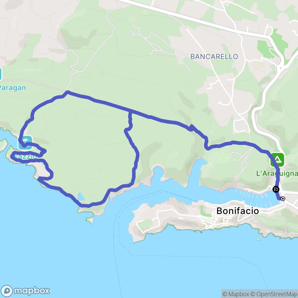 Bonifacio: routekaart voor buitenactiviteiten - France