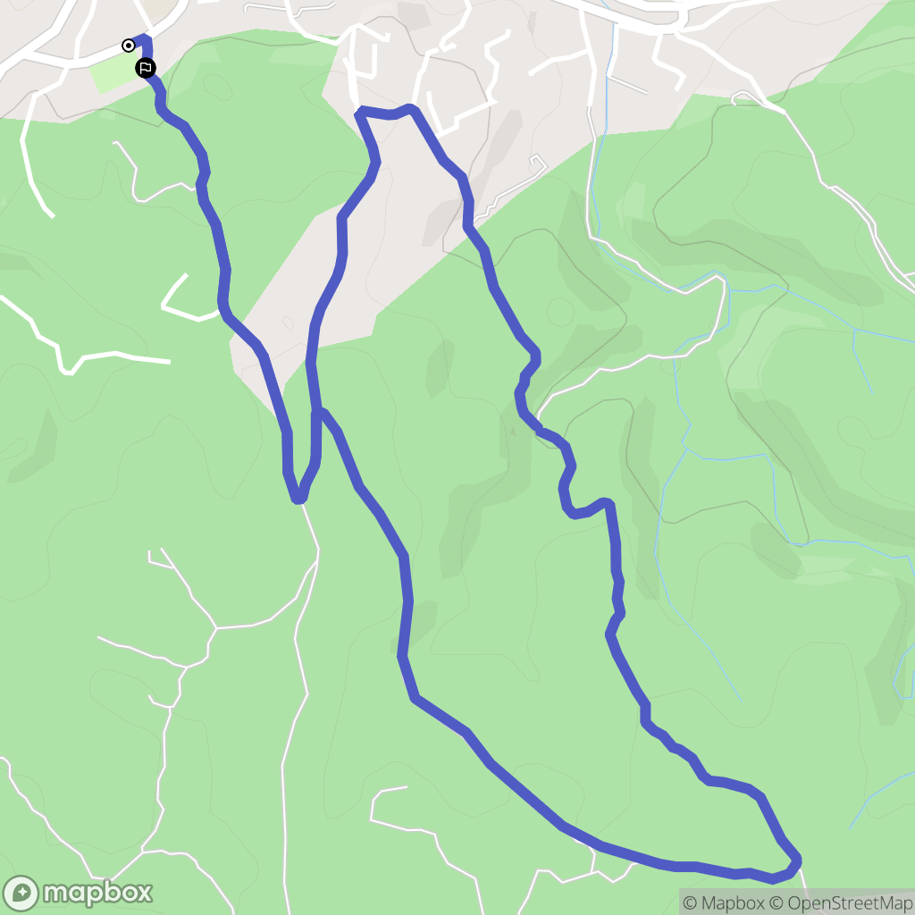 Rians : carte du parcours de randonnée - France