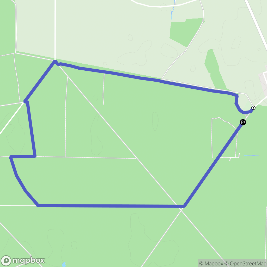 Faremoutiers : carte du parcours de randonnée - France