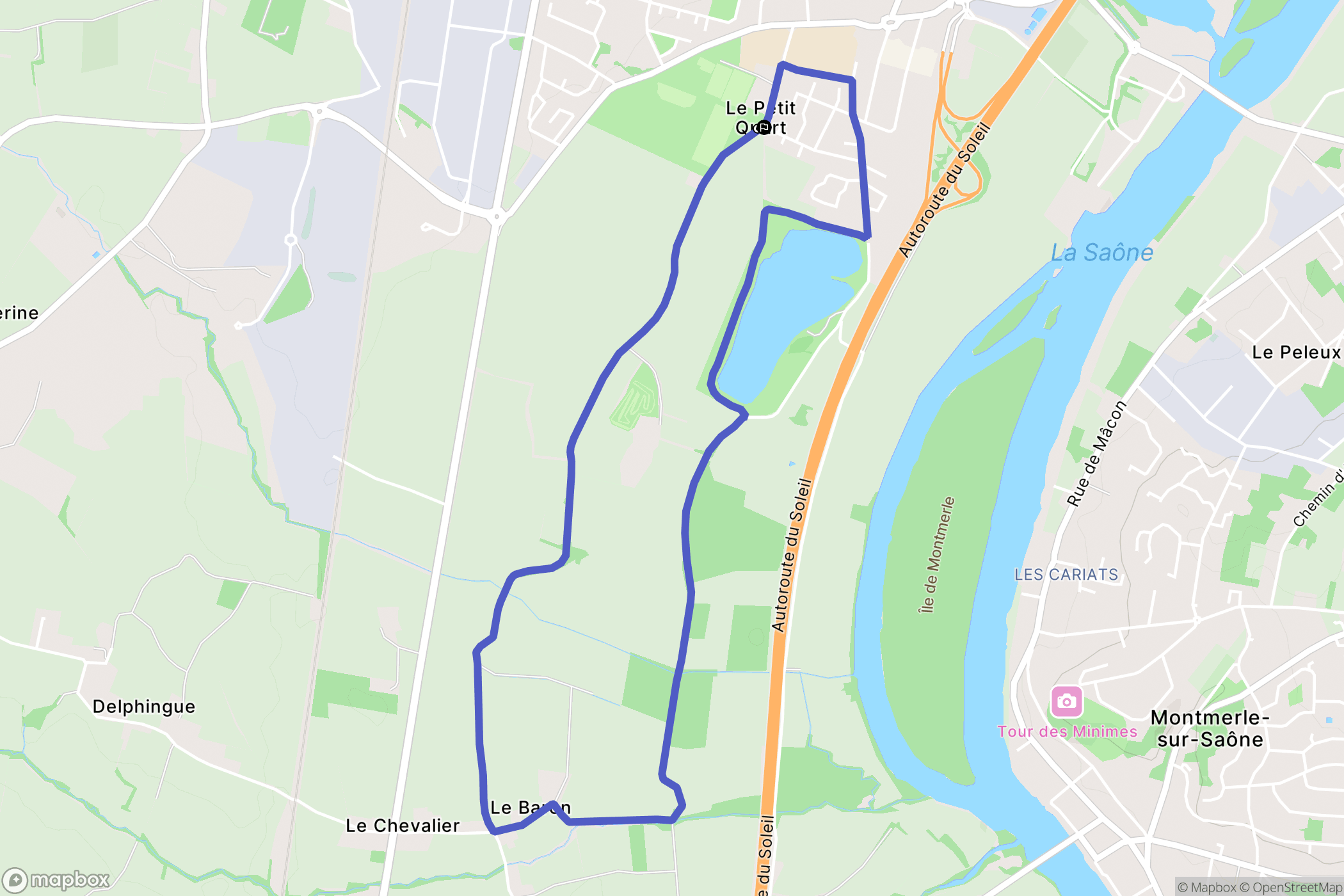 Belleville-en-Beaujolais: routekaart voor buitenactiviteiten - France