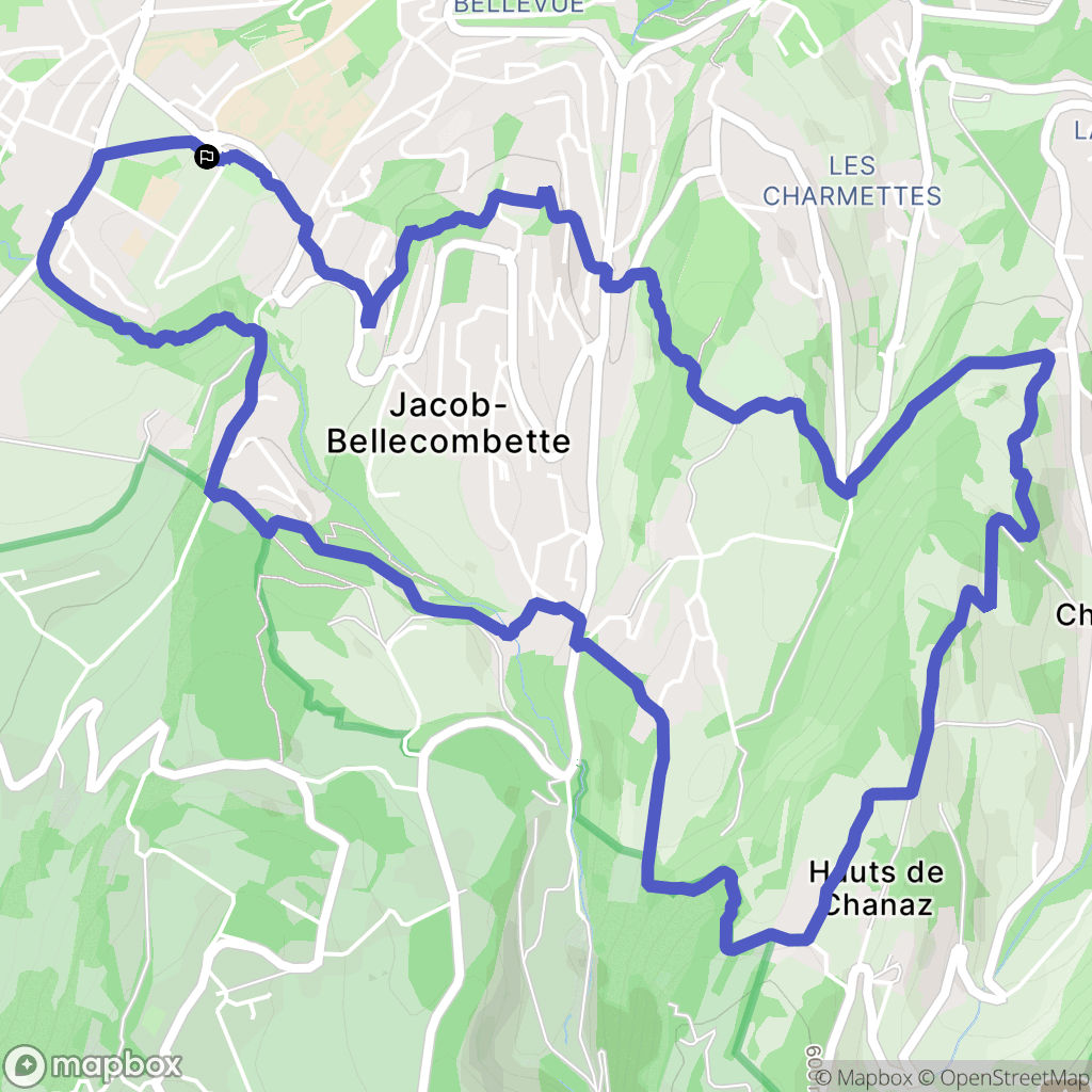 Jacob-Bellecombette: routekaart voor buitenactiviteiten - France