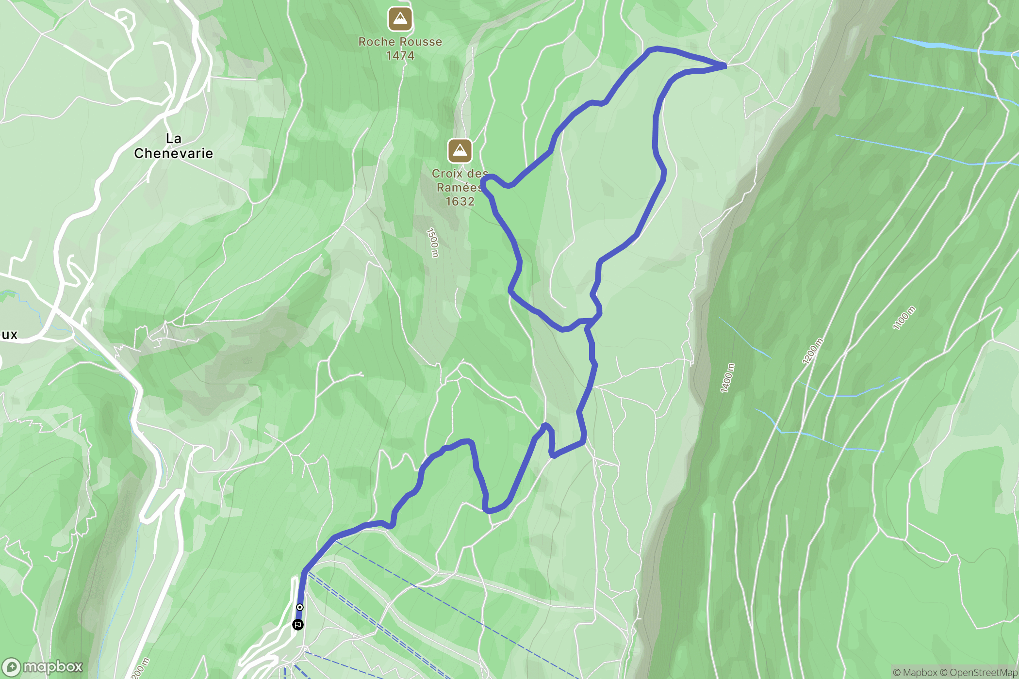 Lans-en-Vercors: routekaart voor buitenactiviteiten - France