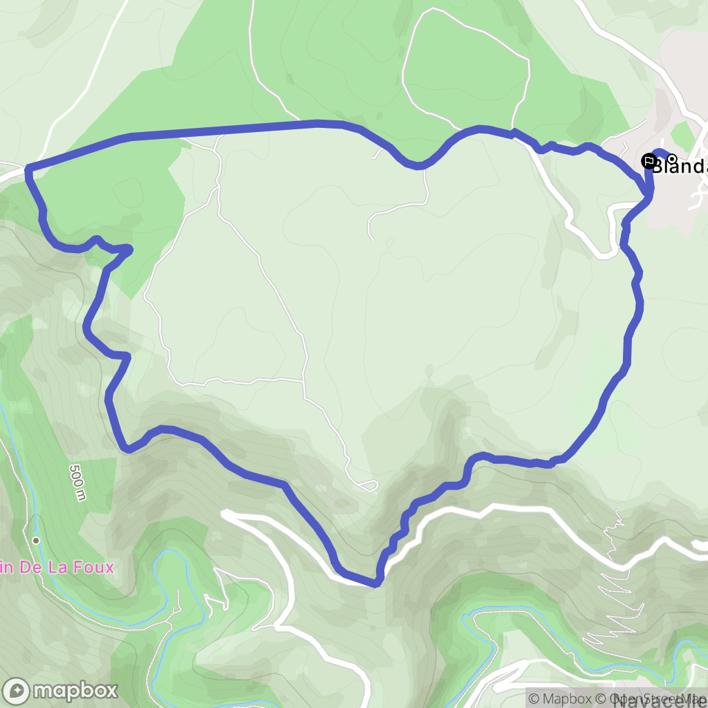 Blandas: routekaart voor buitenactiviteiten - France