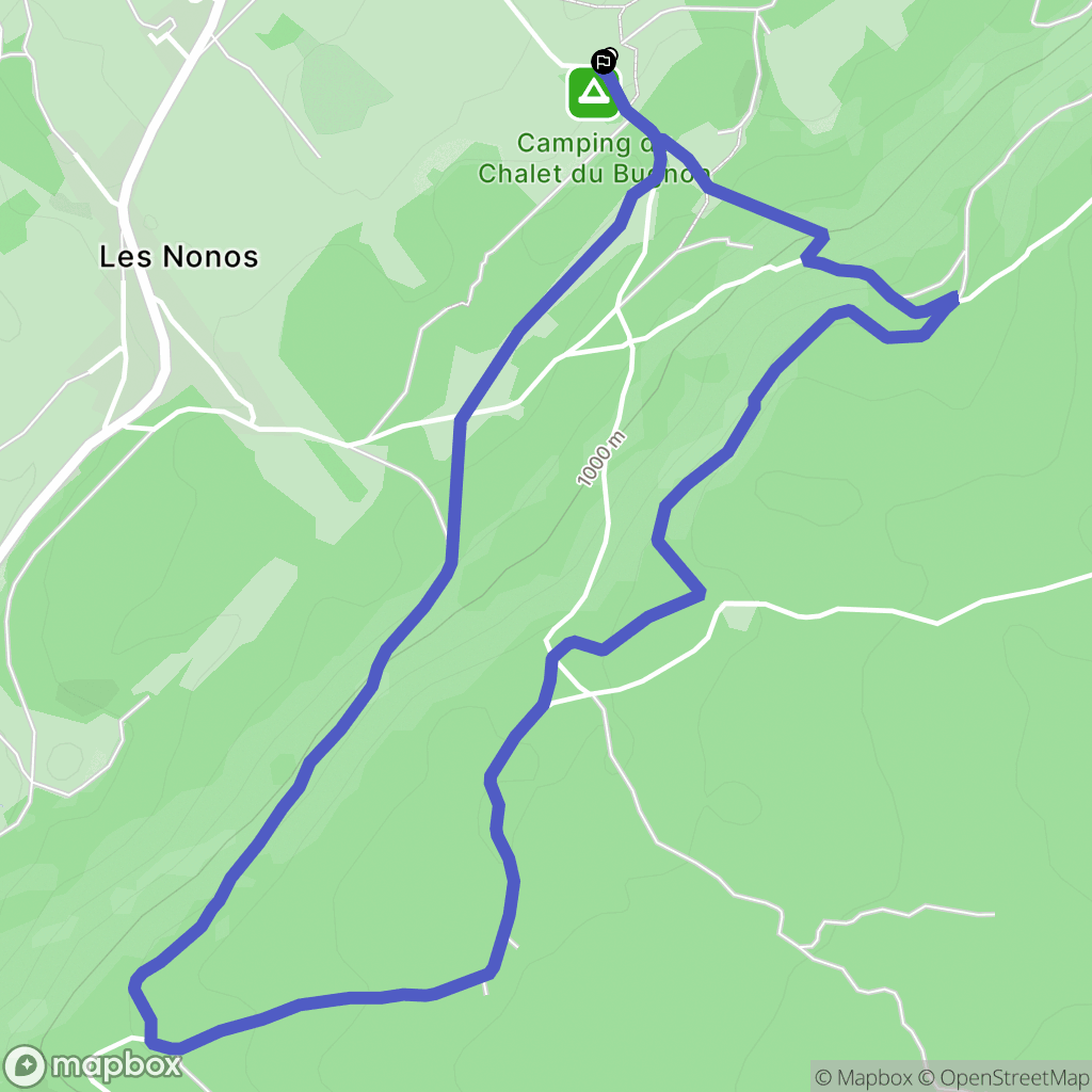 Lac-des-Rouges-Truites : carte du parcours de randonnée - France