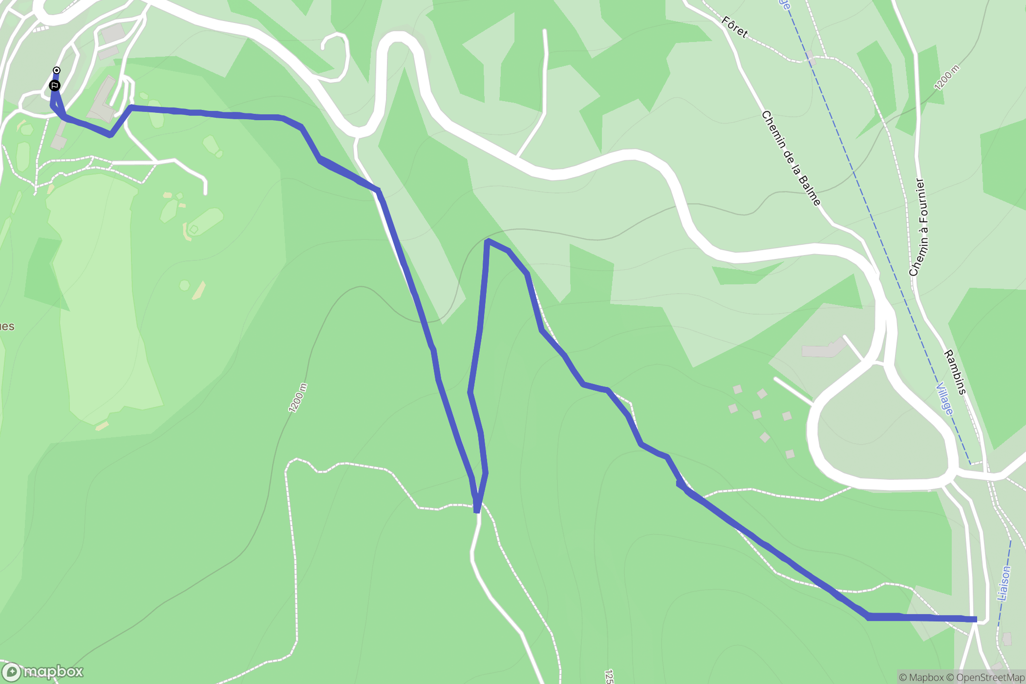 Corrençon-en-Vercors: routekaart voor buitenactiviteiten - France
