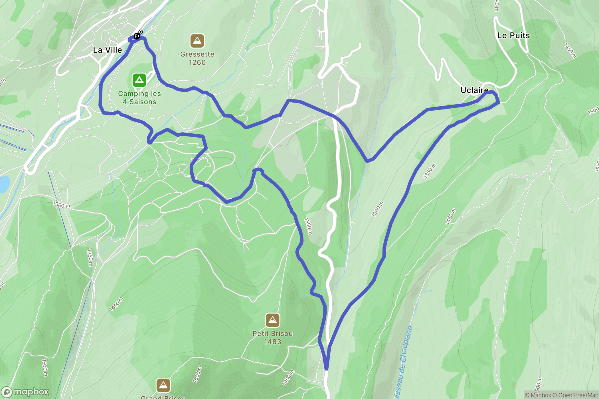 Gresse-en-Vercors: routekaart voor buitenactiviteiten - France