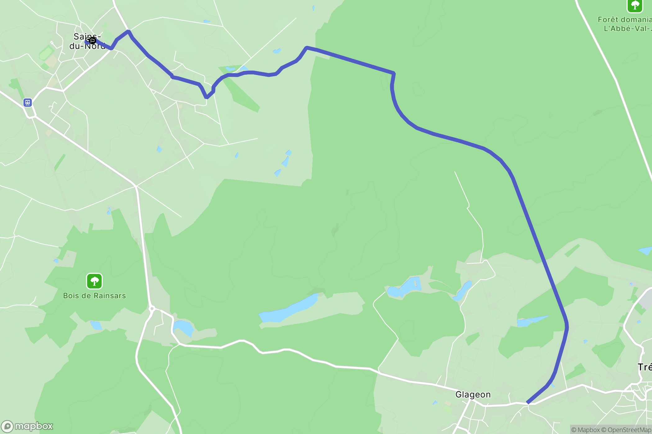 Sains-du-Nord: routekaart voor buitenactiviteiten - France