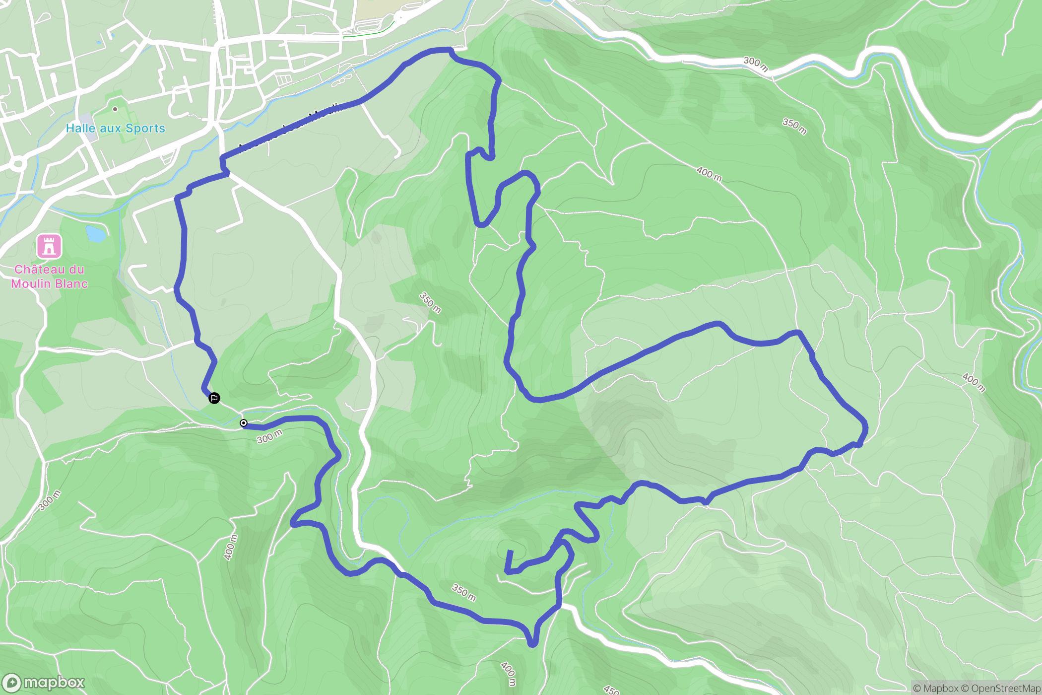 Saint-Zacharie: routekaart voor buitenactiviteiten - France