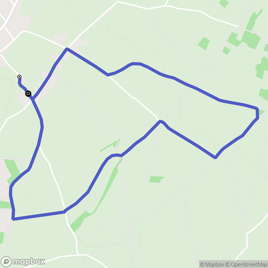 Eydoche : carte du parcours de randonnée - France