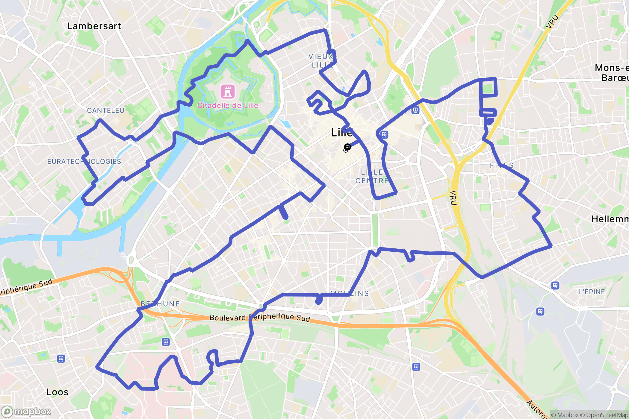 Lille: routekaart voor buitenactiviteiten - France
