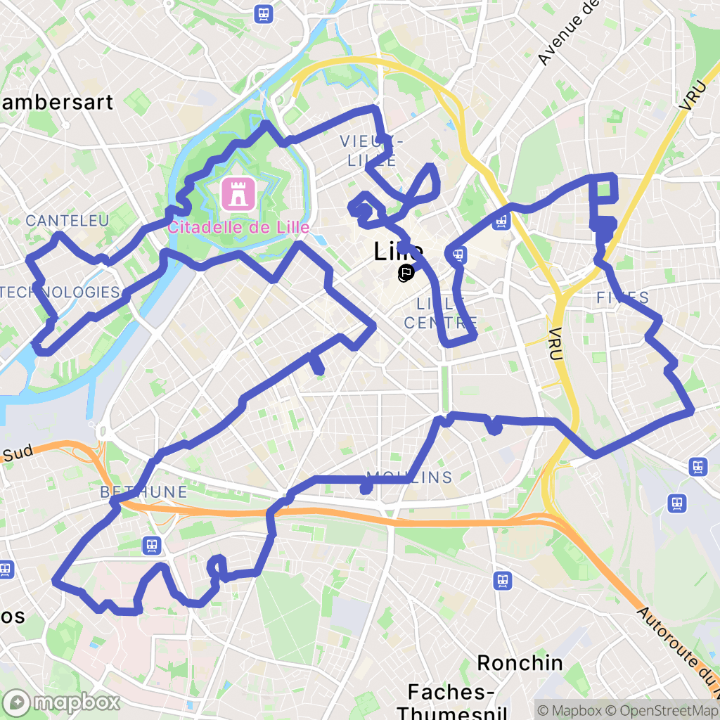 Lille: routekaart voor buitenactiviteiten - France