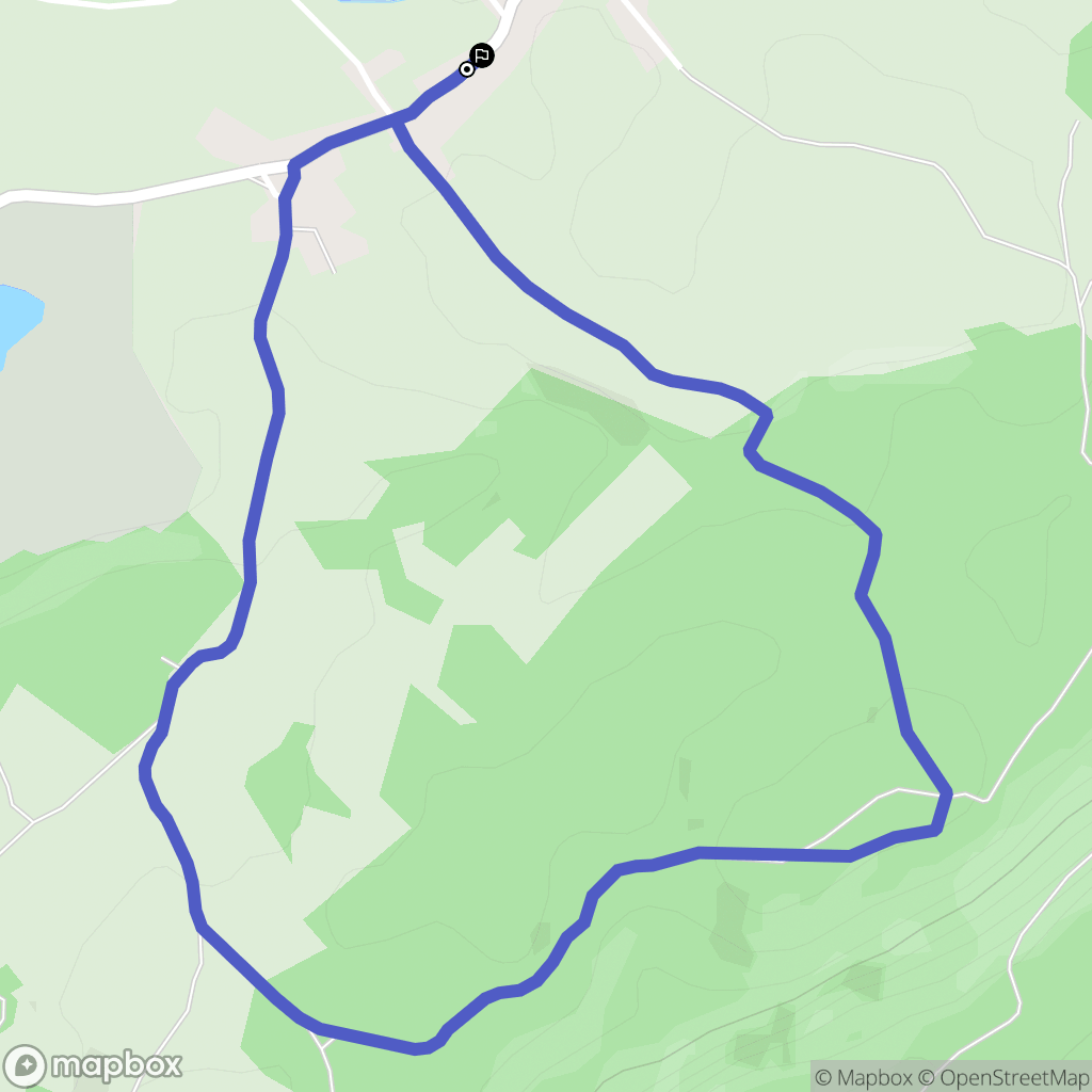 Arsure-Arsurette : carte du parcours de randonnée - France