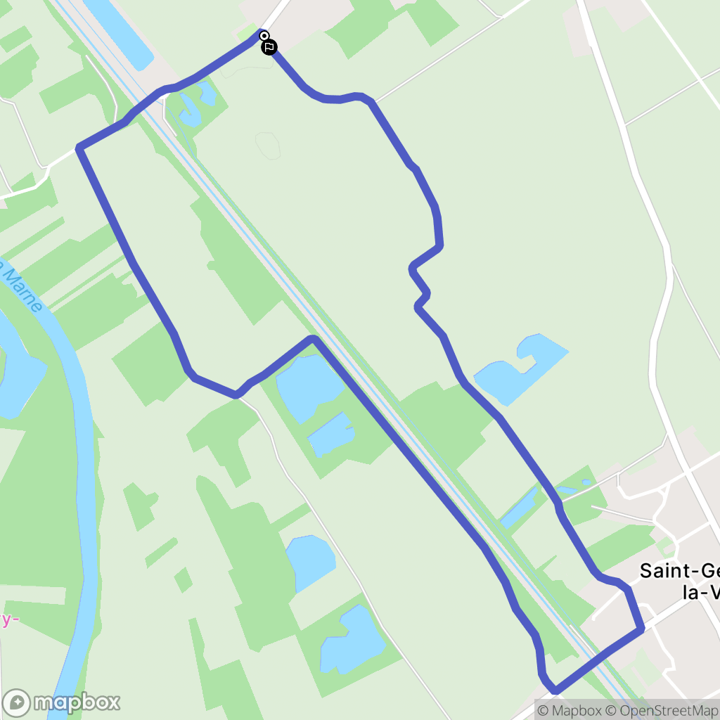Chepy : carte du parcours de randonnée - France