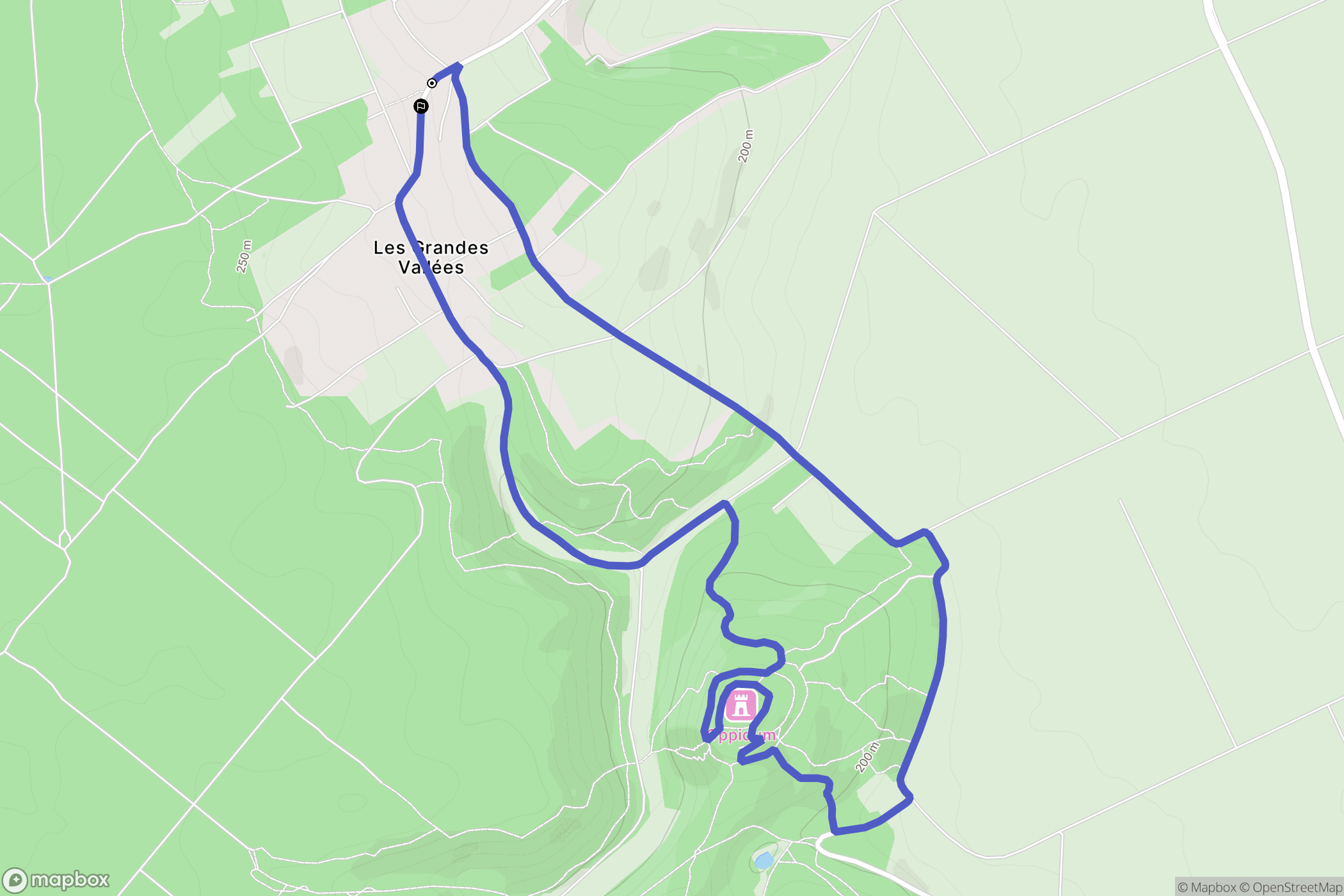Laines-aux-Bois: routekaart voor buitenactiviteiten - France