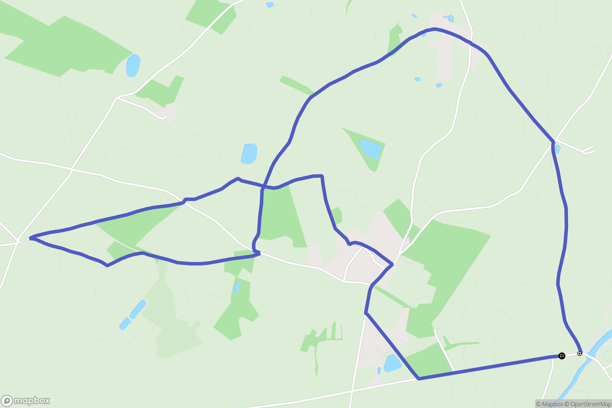 Val en Vignes : carte du parcours de randonnée - France