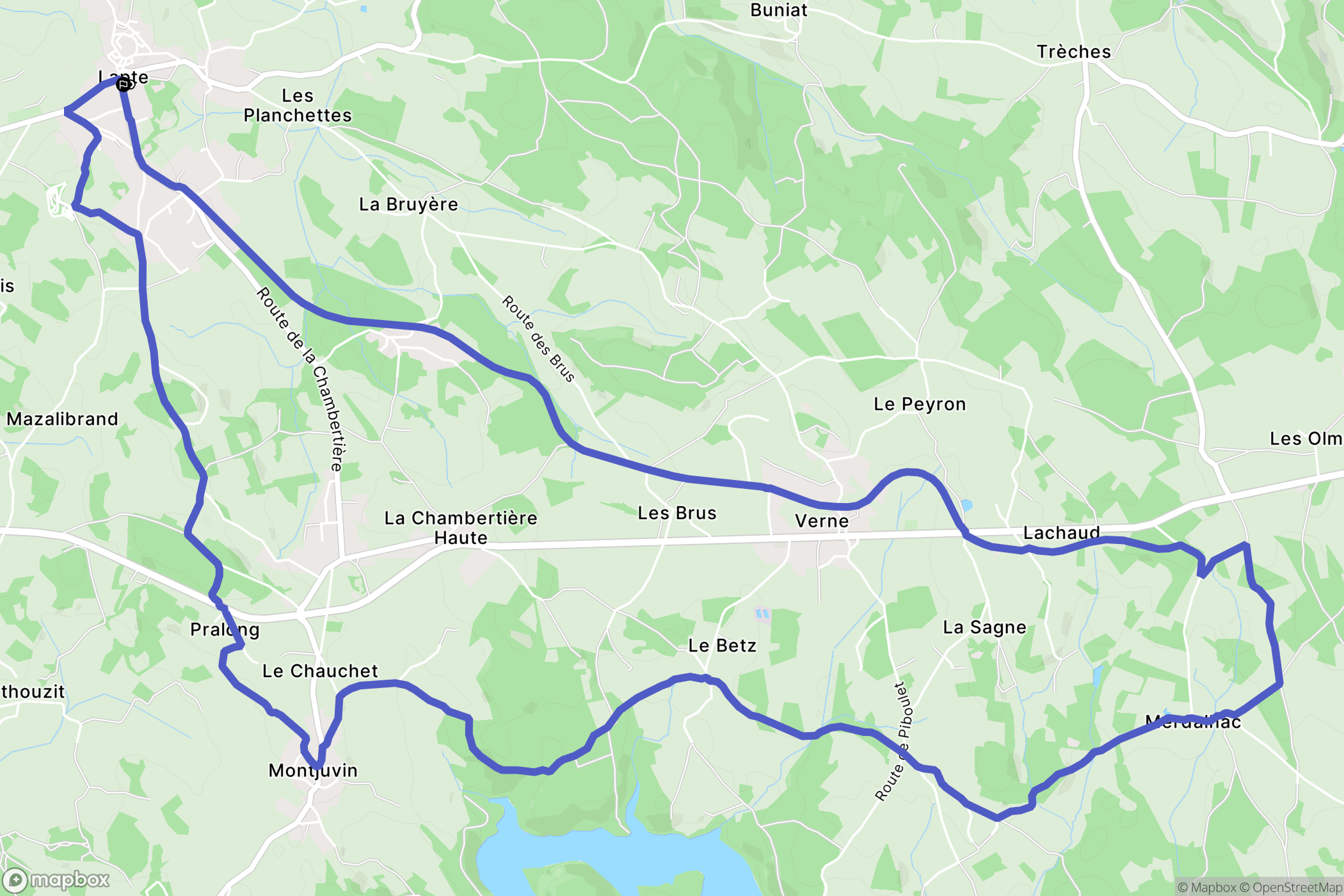 Lapte: routekaart voor buitenactiviteiten - France