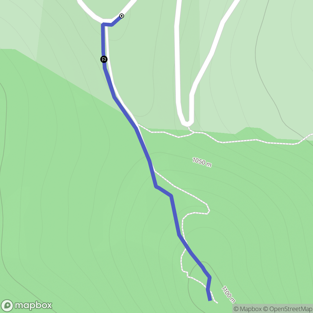 Arcens : carte du parcours de randonnée - France