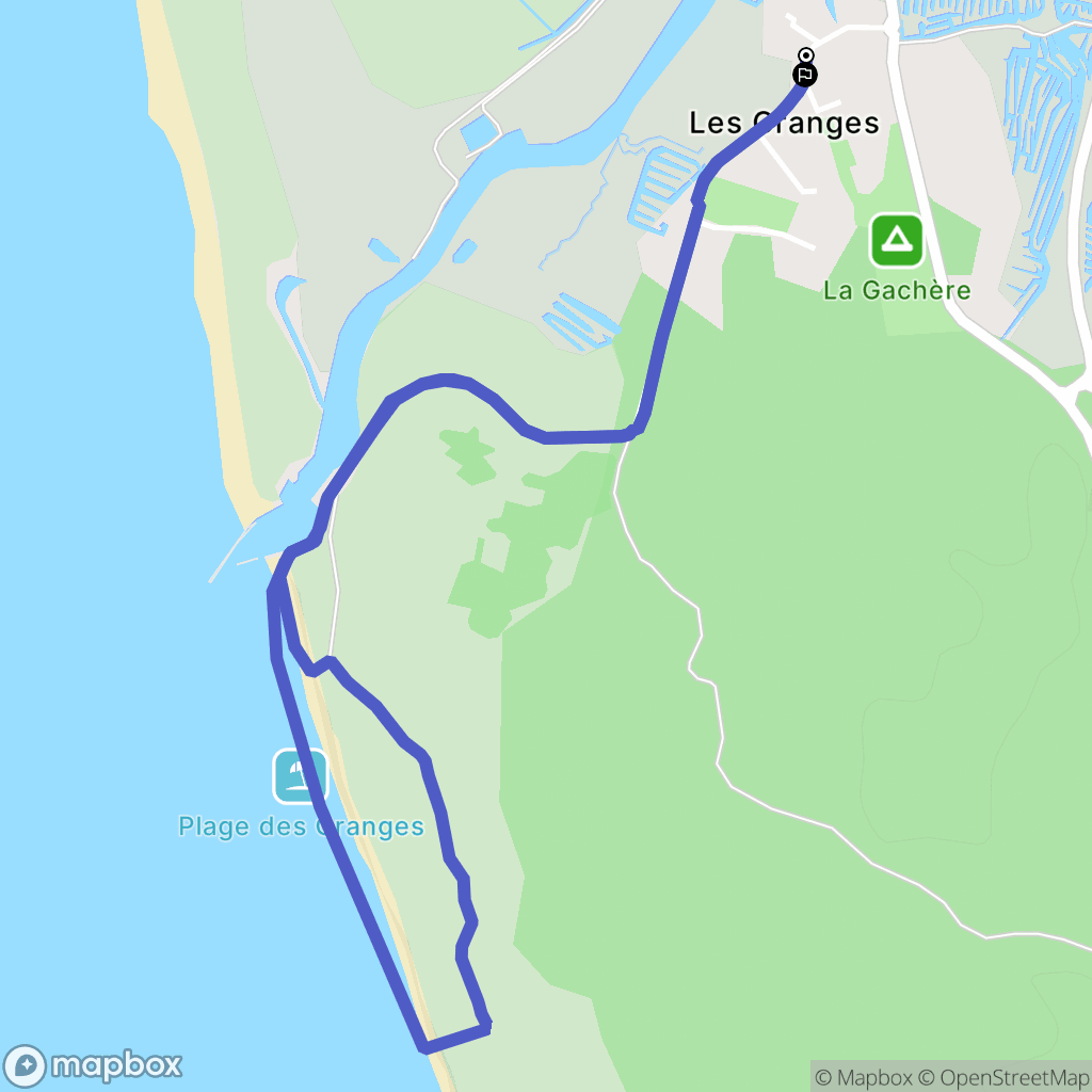Brem-sur-Mer: routekaart voor buitenactiviteiten - France