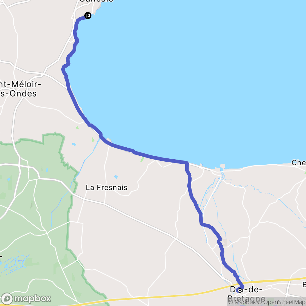 Dol de Bretagne: routekaart voor buitenactiviteiten - France