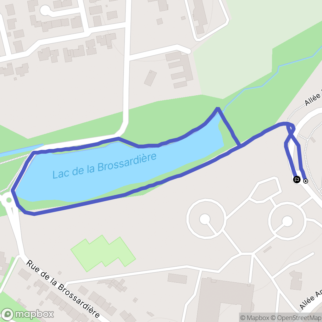 Mouilleron-le-Captif : carte du parcours de randonnée - France