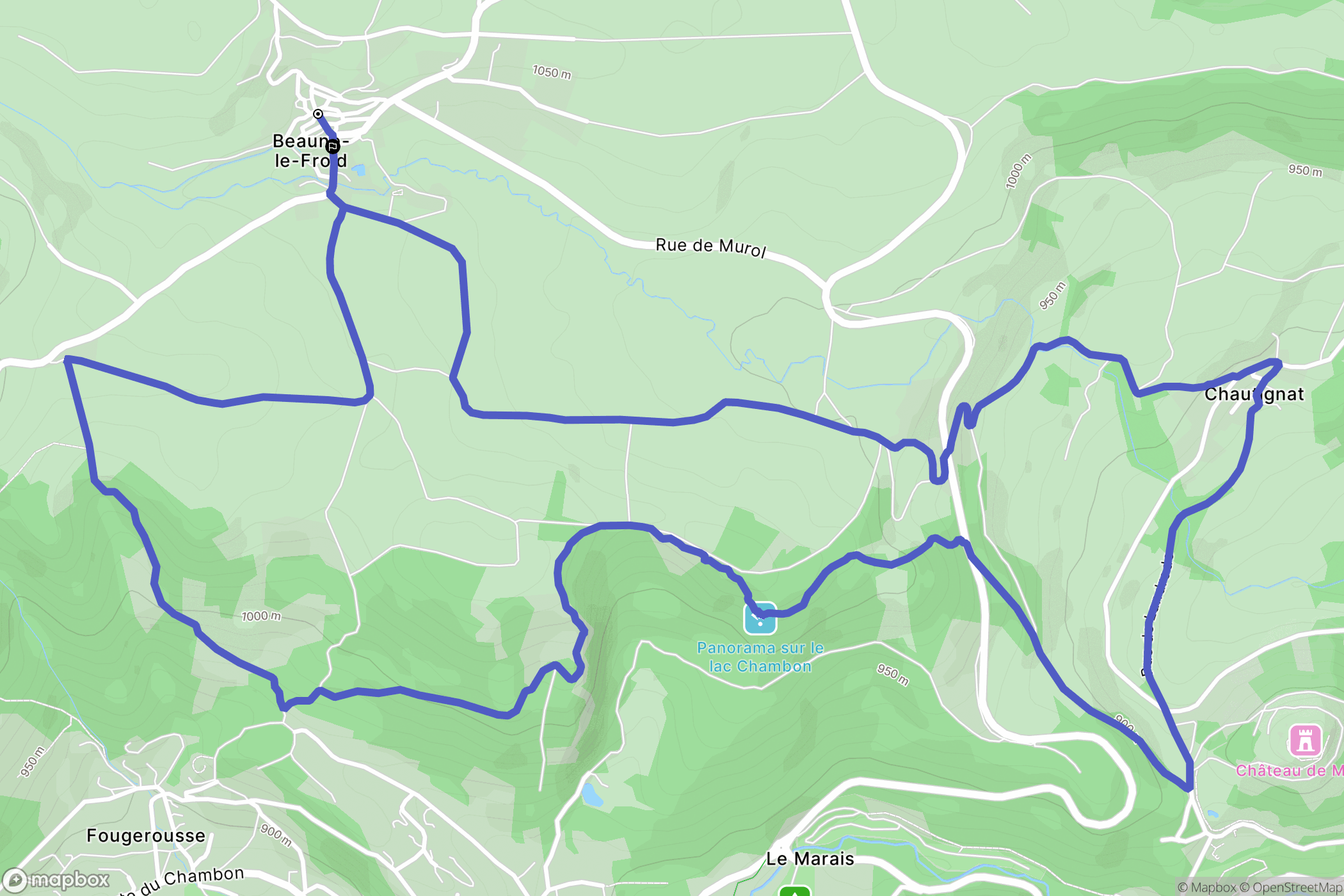 Murol: routekaart voor buitenactiviteiten - France