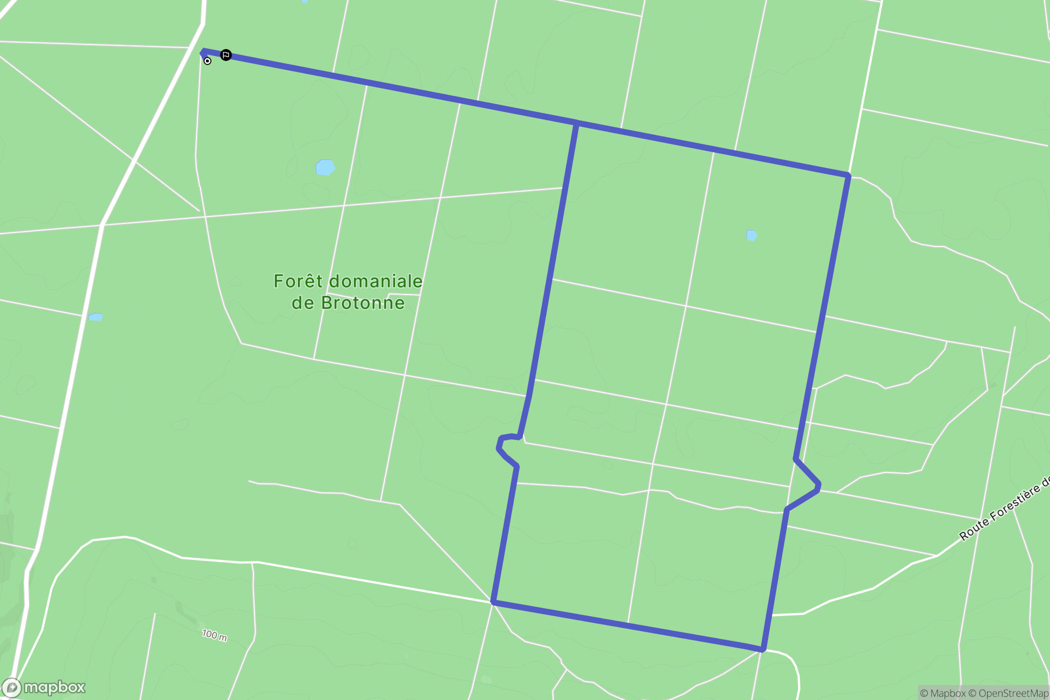 Arelaune-en-Seine : carte du parcours de randonnée - France