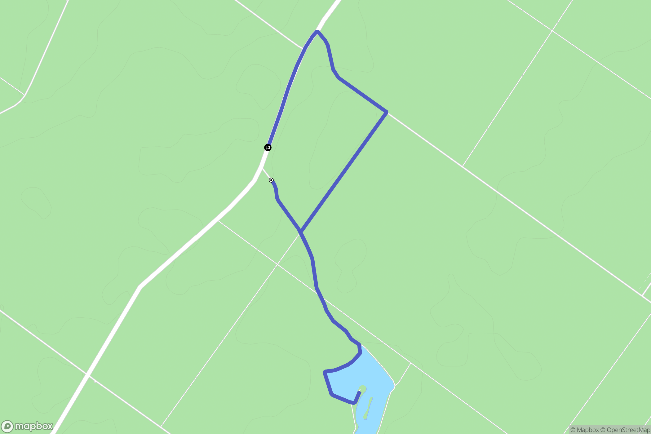 Rumilly-lès-Vaudes : carte du parcours de randonnée - France