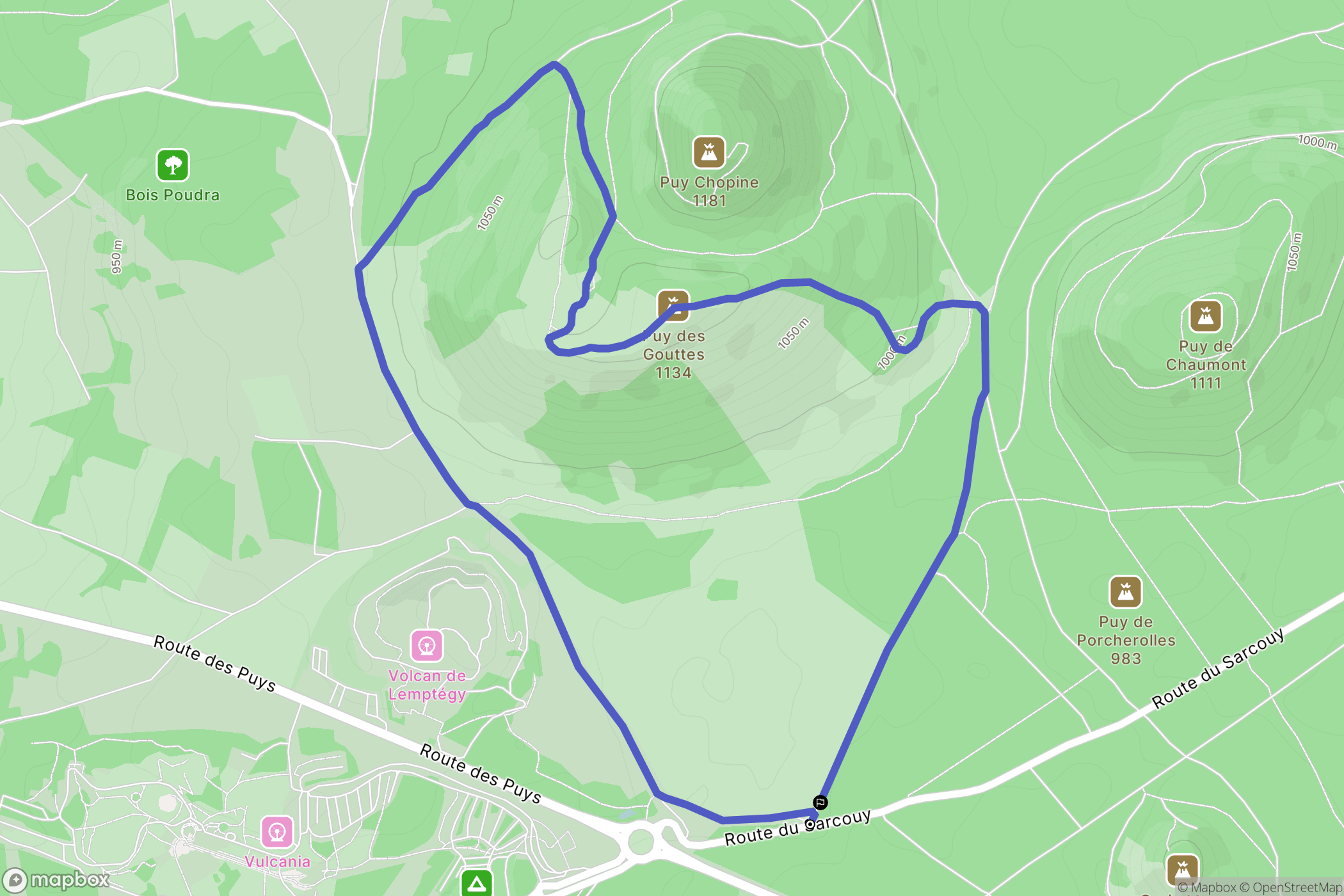 Orcines: routekaart voor buitenactiviteiten - France