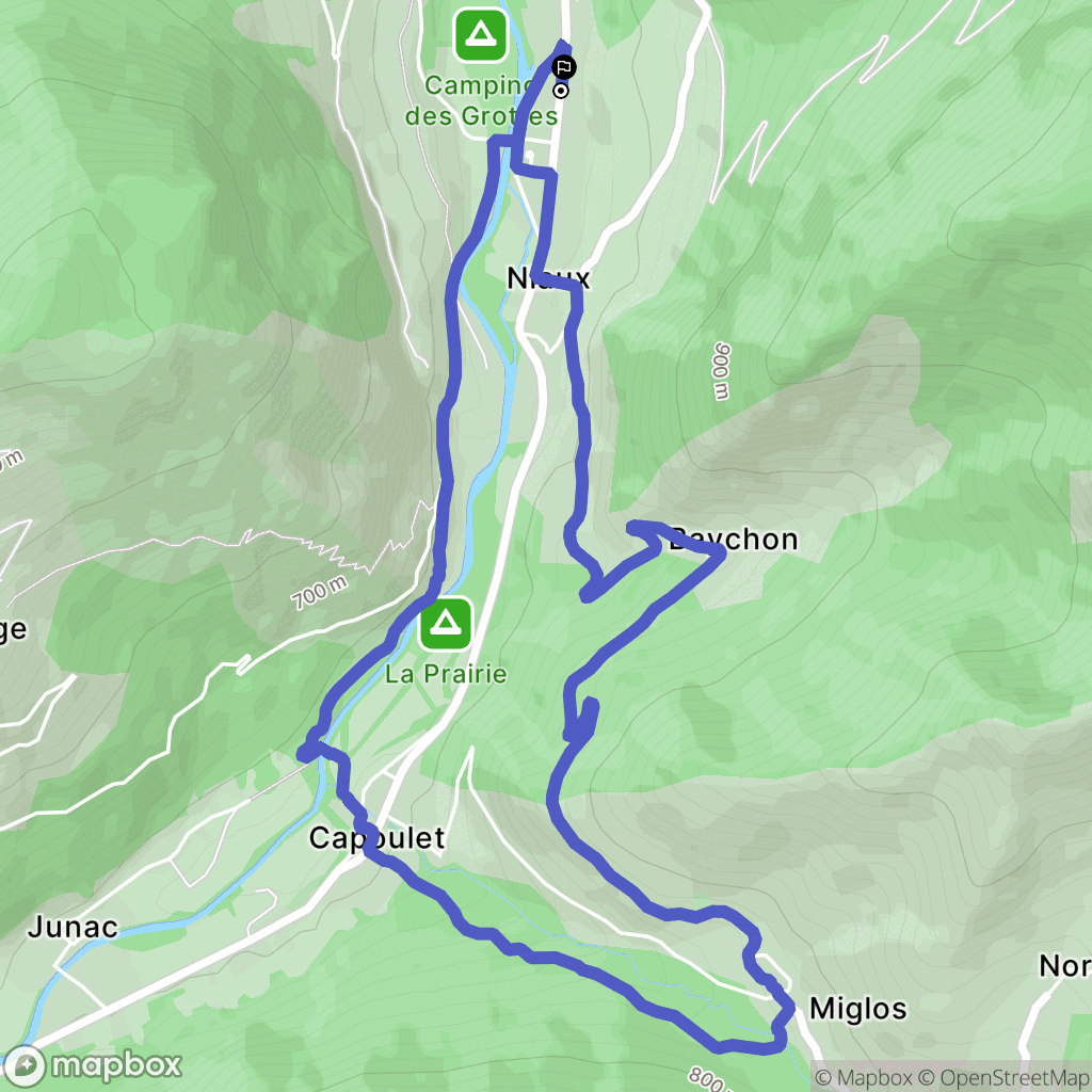 Niaux: routekaart voor buitenactiviteiten - France