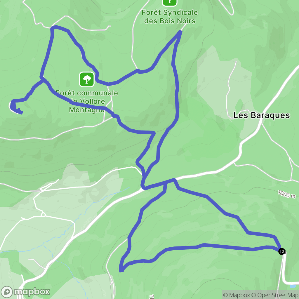 Noirétable: routekaart voor buitenactiviteiten - France