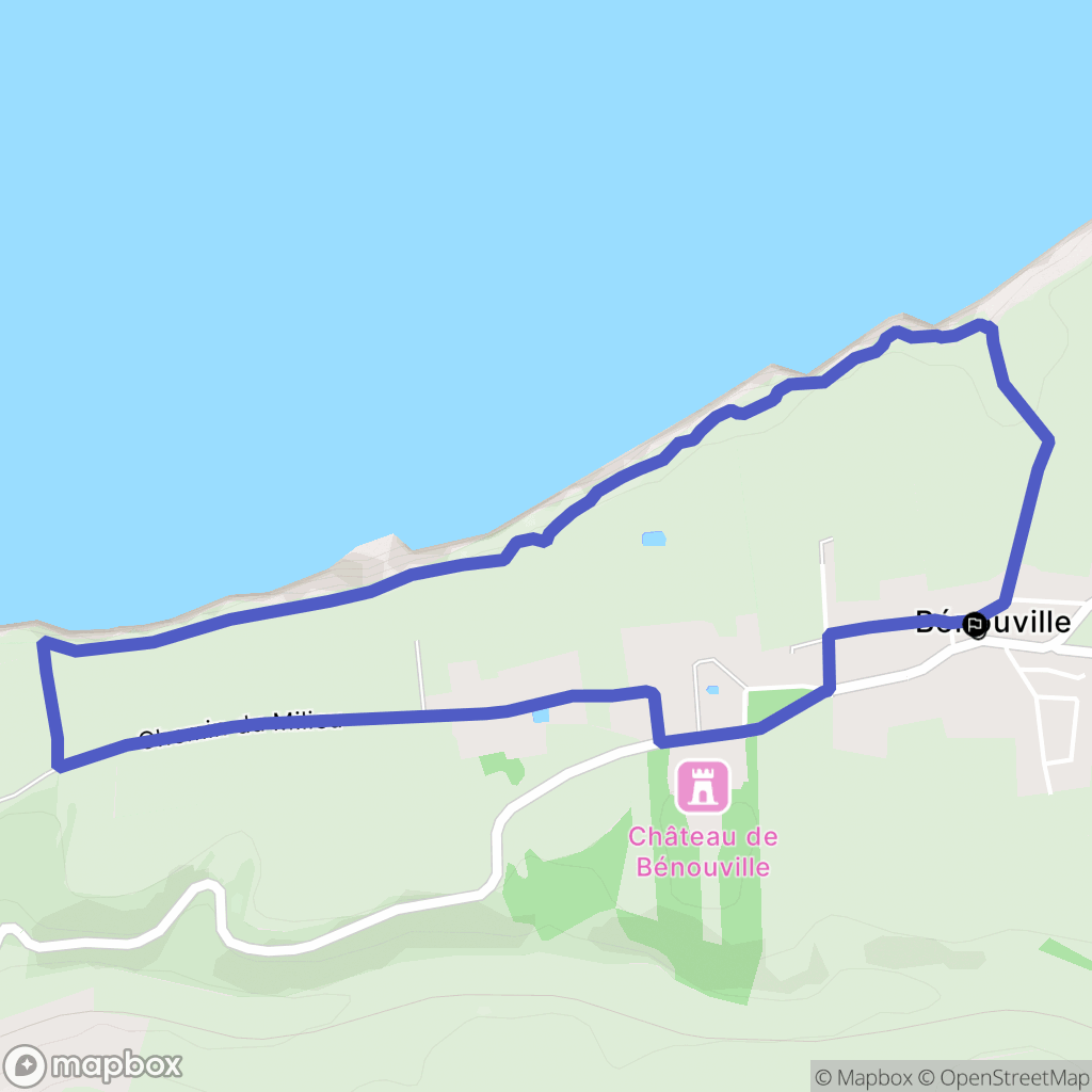 Bénouville: routekaart voor buitenactiviteiten - France