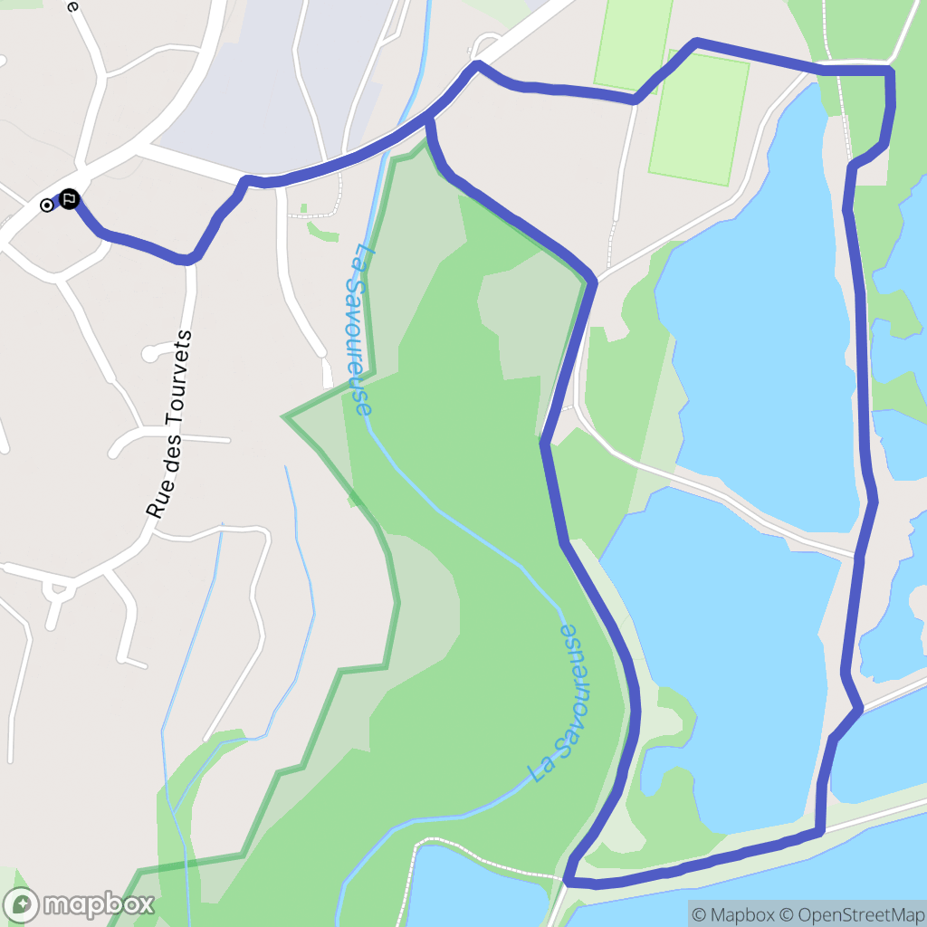 Nommay : carte du parcours de randonnée - France