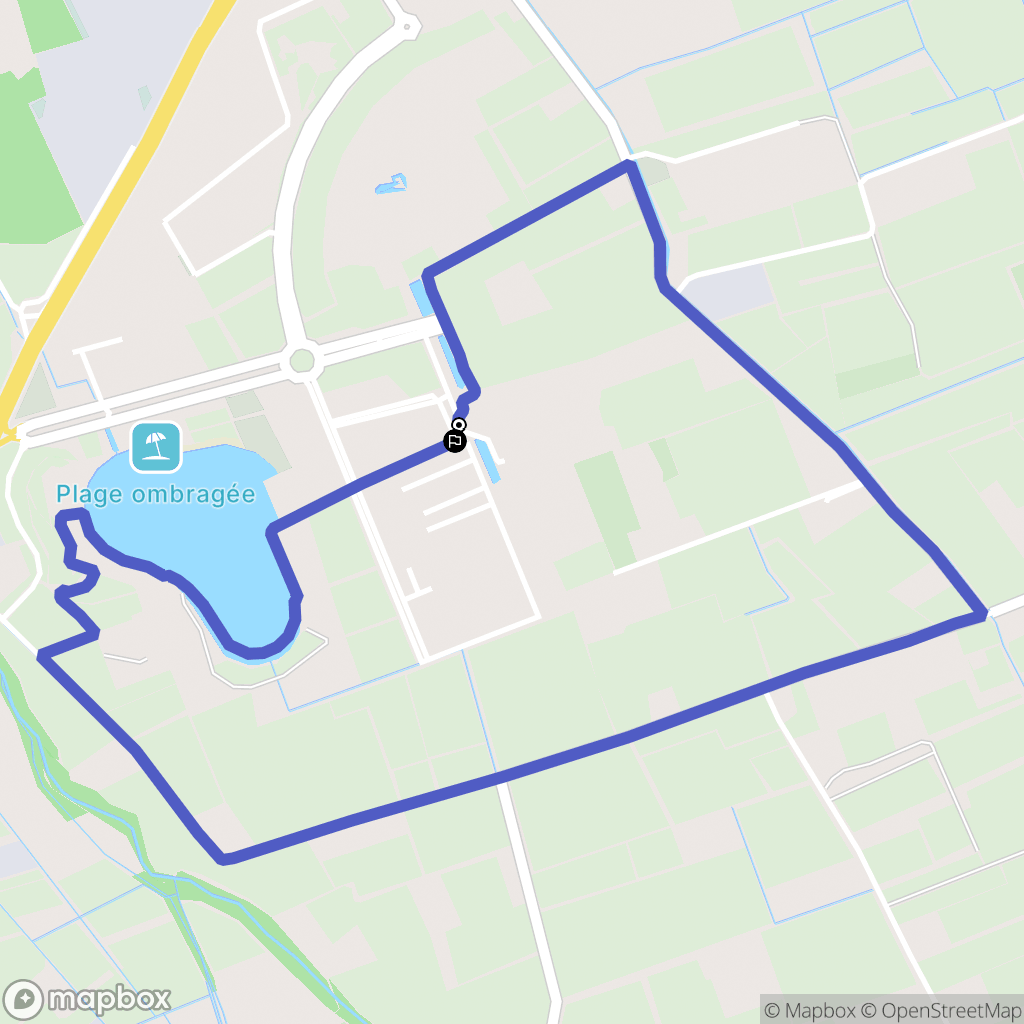 Monteux : carte du parcours de randonnée - France