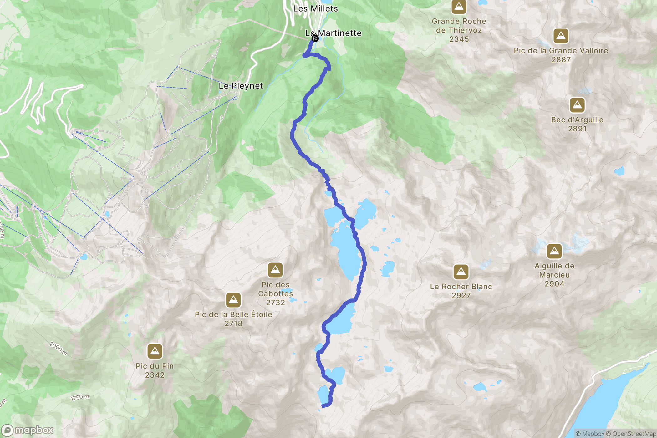 Le Haut-Bréda: routekaart voor buitenactiviteiten - France