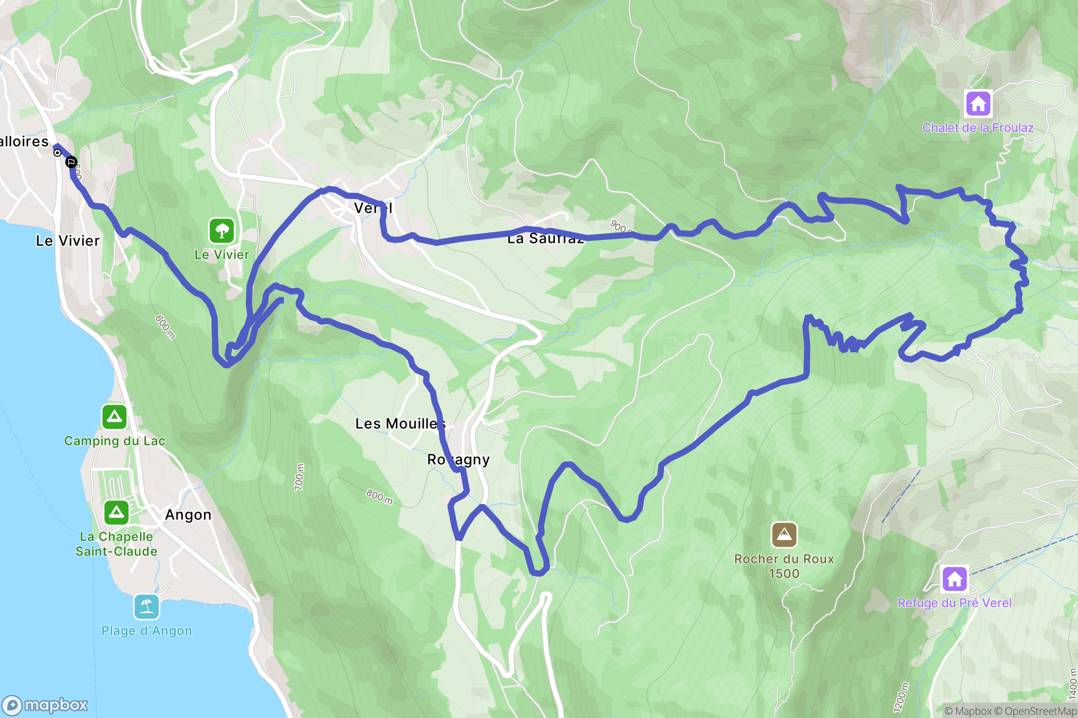 Talloires-Montmin: routekaart voor buitenactiviteiten - France
