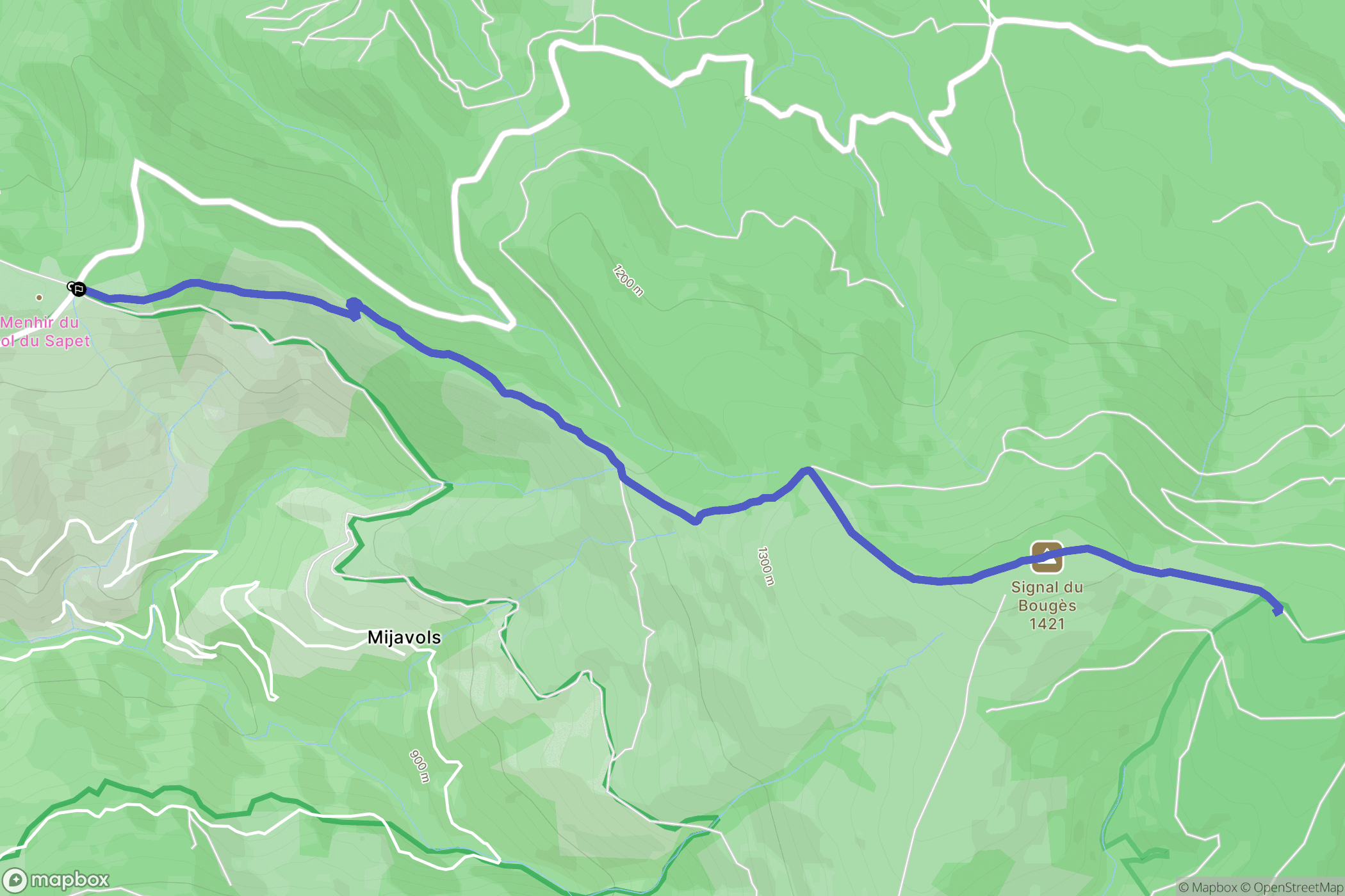 Le pont Montvert: routekaart voor buitenactiviteiten - France