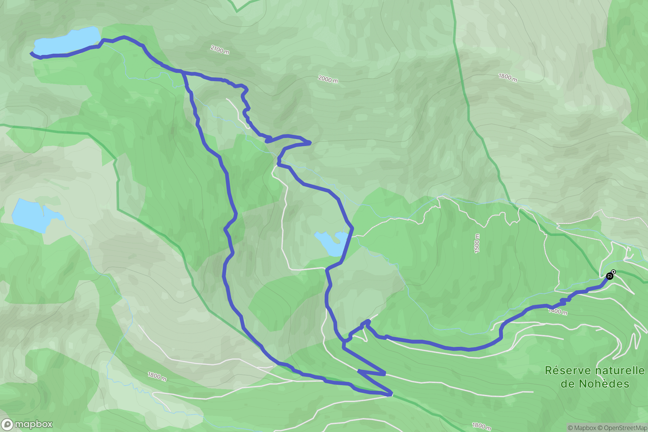 Nohèdes: routekaart voor buitenactiviteiten - France