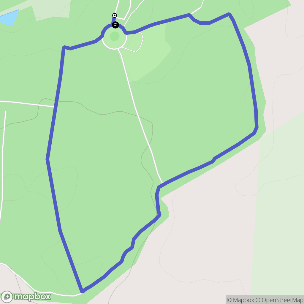 Vittel : carte du parcours de randonnée - France