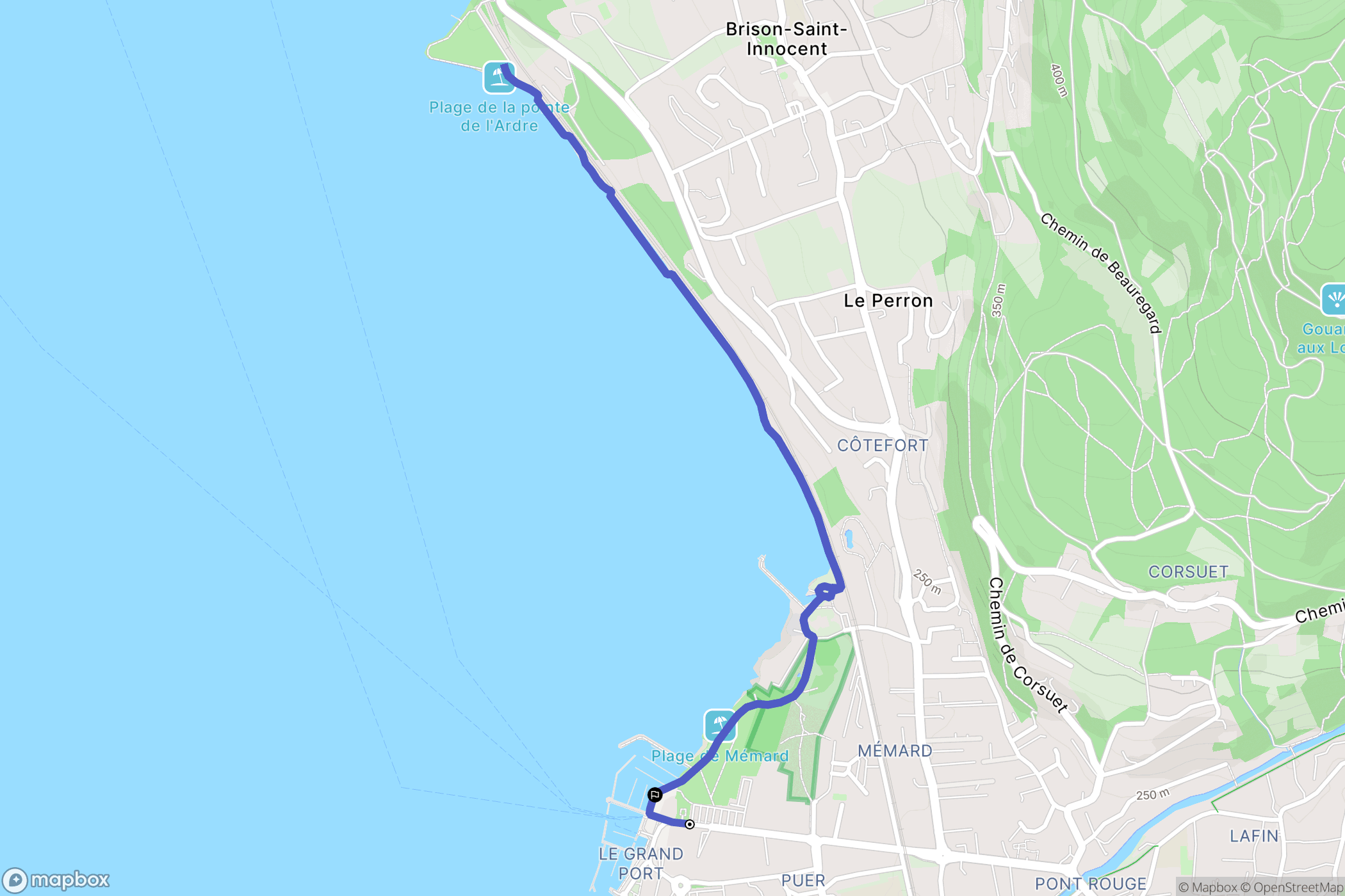 Aix-les-Bains: routekaart voor buitenactiviteiten - France