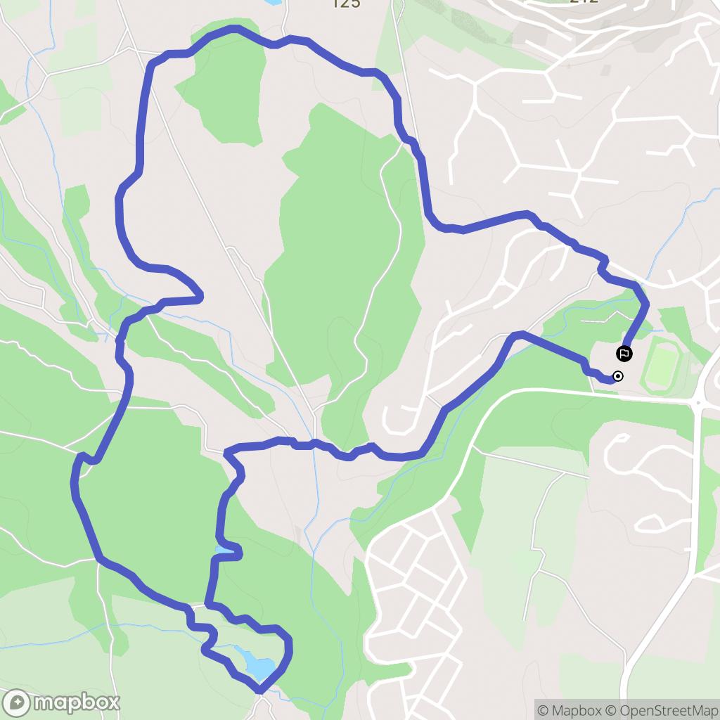 Roquebrune-sur-Argens : carte du parcours de randonnée - France