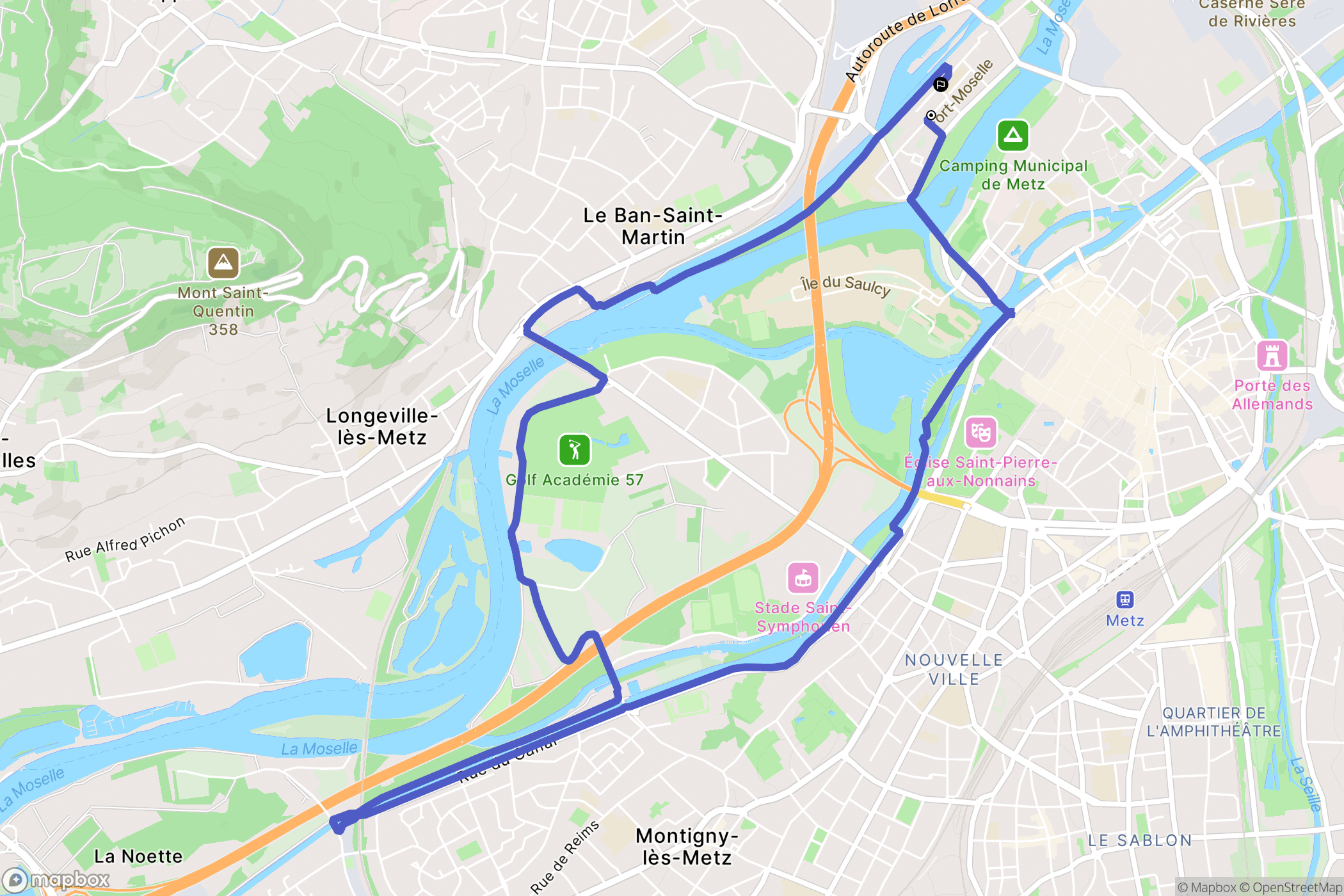 Metz: routekaart voor buitenactiviteiten - France