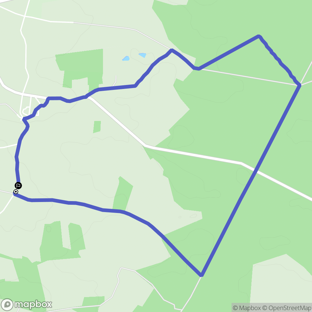 Châteauneuf-Val-de-Bargis : carte du parcours de randonnée - France