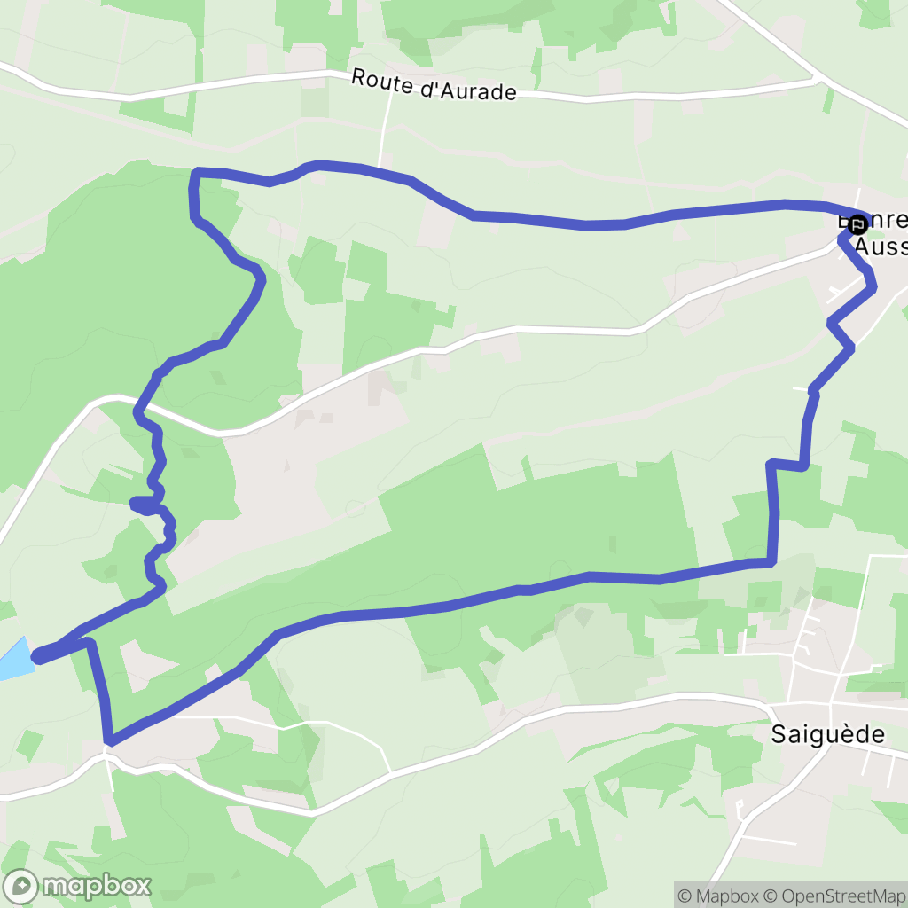 Bonrepos-sur-Aussonnelle: routekaart voor buitenactiviteiten - France