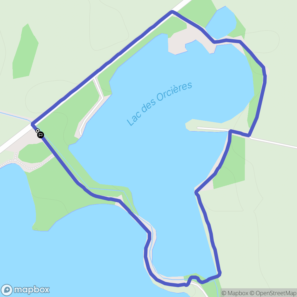 Malafretaz : carte du parcours de randonnée - France
