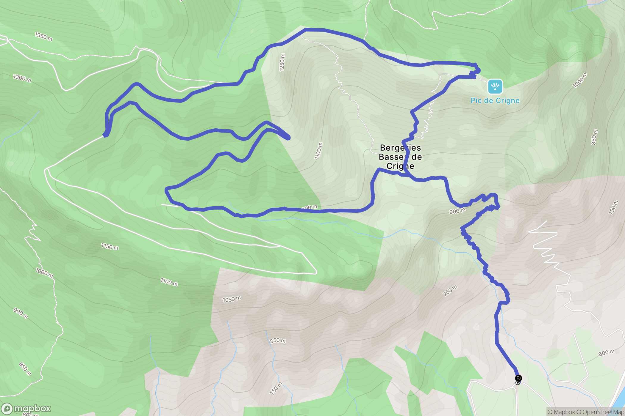 Monêtier-Allemont: routekaart voor buitenactiviteiten - France