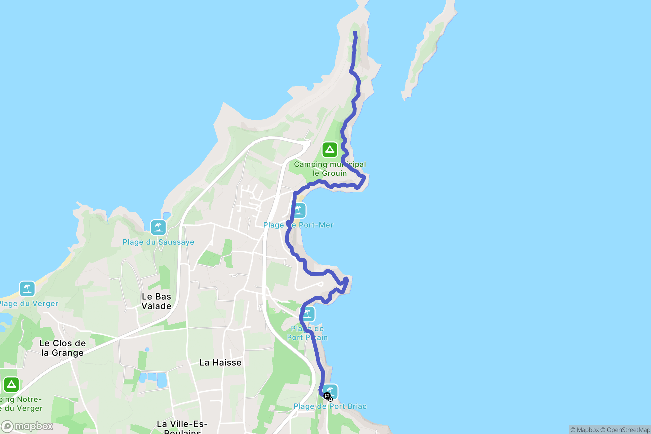 Cancale: routekaart voor buitenactiviteiten - France